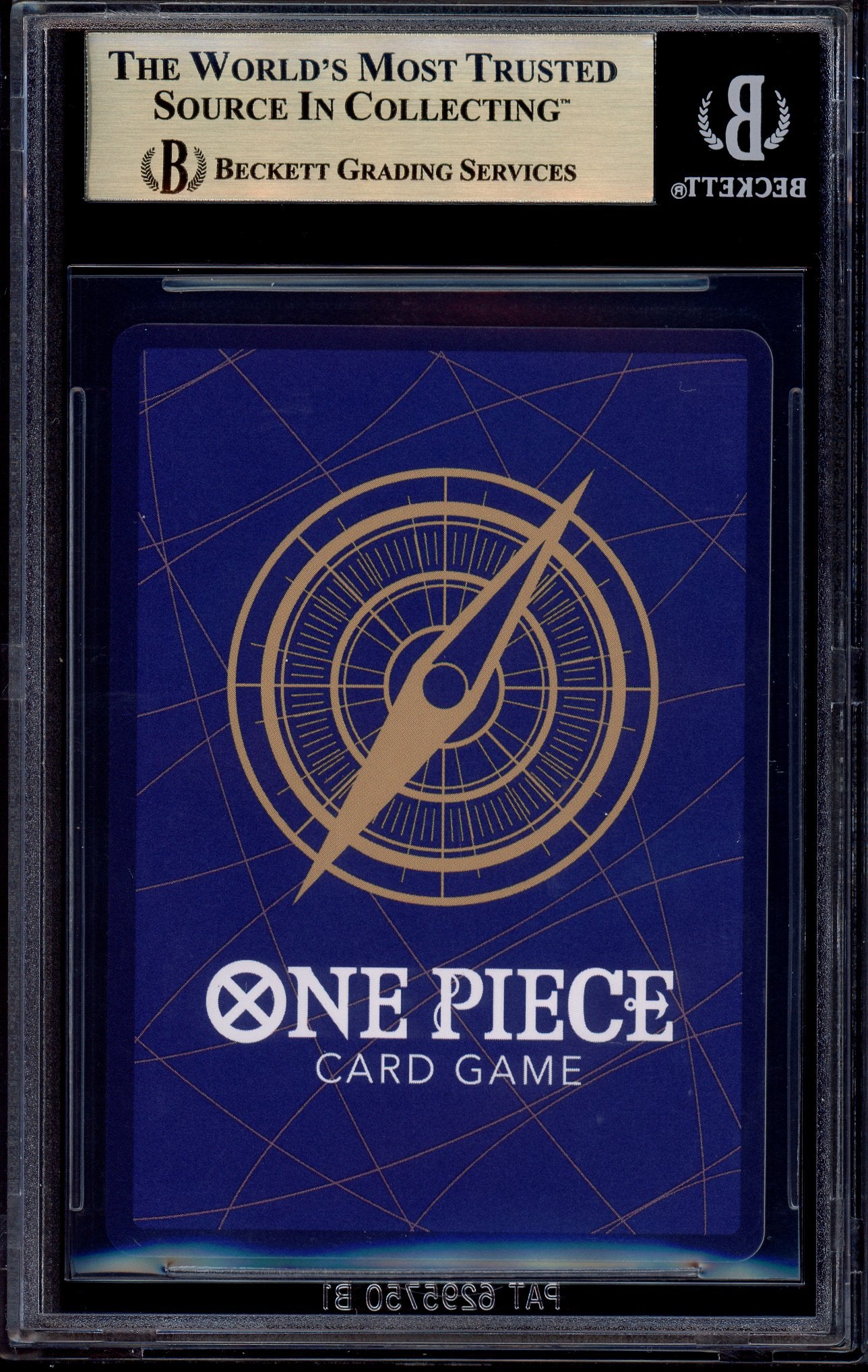 2024 One Piece Japanese OP10 Special Alternate Art Edward Newgate #2 BGS 10 PRISTINE
