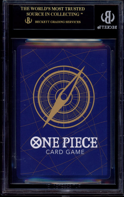 2023 One Piece OP05 Special Alternate Art Rob Lucci #92 BGS 10 PRISTINE BLACK LABEL