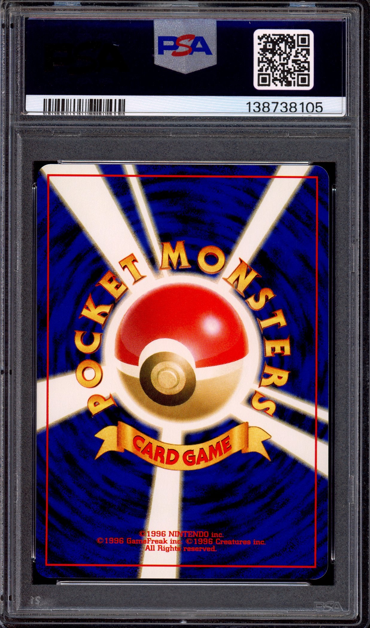 2000 Pokémon Japanese Neo 1 Miracle Berry PSA 10 GEM MINT