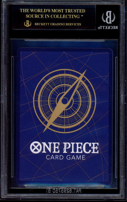 2024 One Piece OP06 Special Alternate Art Rebecca #91 BGS 10 PRISTINE BLACK LABEL