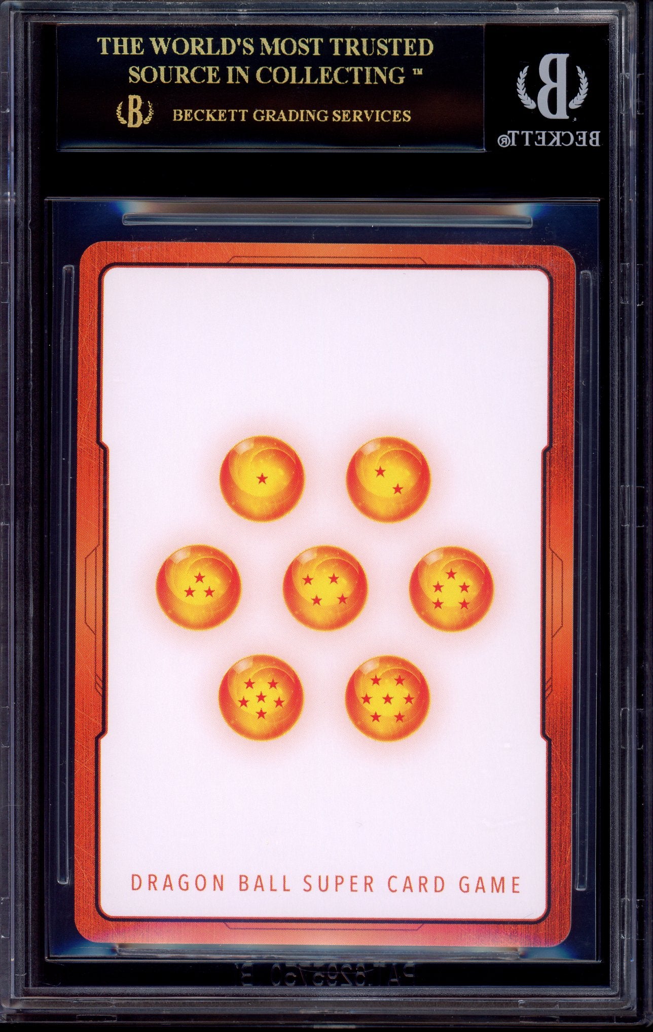 2025 Dragon Ball Super Fusion World Manga Booster 02 Gold Energy Marker #E-77 BGS 10 BLACK LABEL