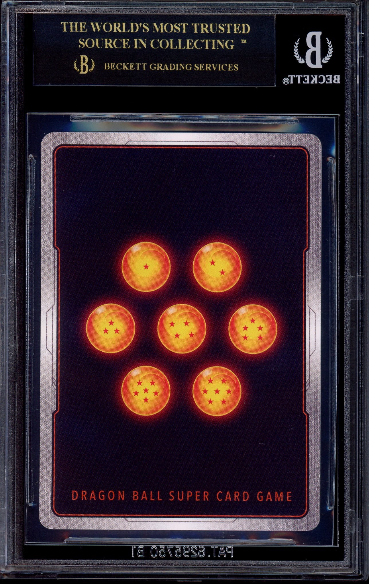 2021 Dragon Ball Super The Radiant Saiyans SCR #BT15-154 BGS 10 BLACK LABEL