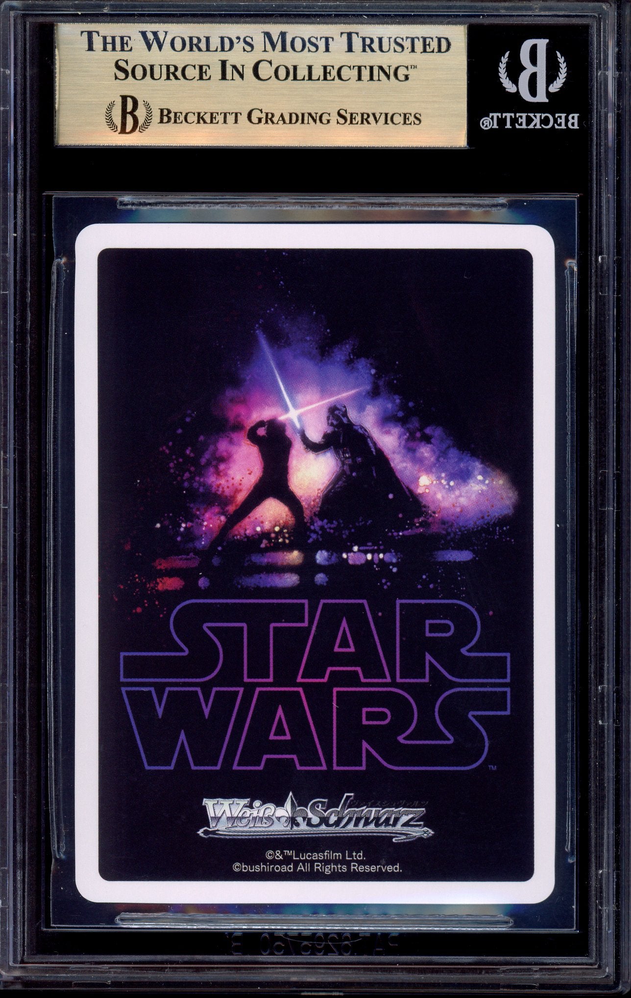 2022 Weiss Schwarz Japanese Star Wars Comeback Edition Fate Encounter Luke RRR #97 BGS 10 PRISTINE