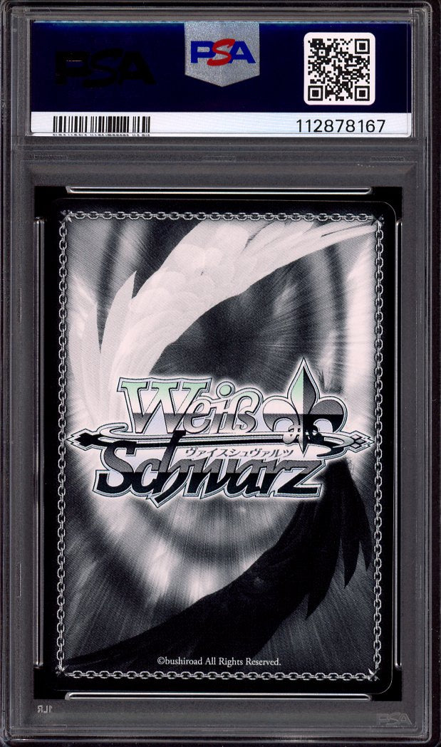 2018 Weiss Schwarz Re Zero Black Signature Subaru Natsuki #E068 PSA 10 GEM MINT