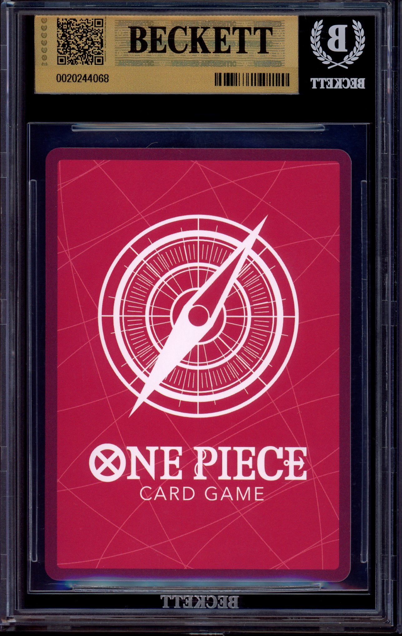 2024 One Piece Premium Card Collection Leader Monkey D Luffy ST13-003 BGS 10 PRISTINE