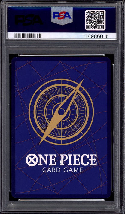 2024 One Piece OP09 Wanted Alternate Art Shanks #4 PSA 10 GEM MINT