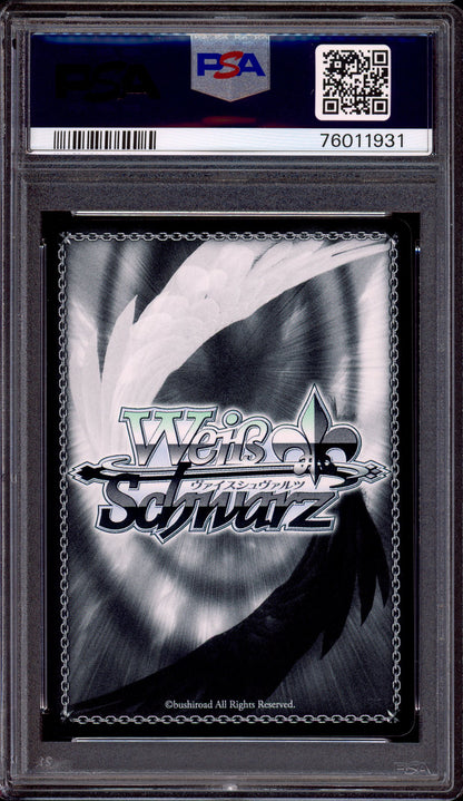 2017 Weiss Schwarz Sword Art Online Re Edit Gathering Materials, Silica Gold Signature PSA 10 GEM MINT