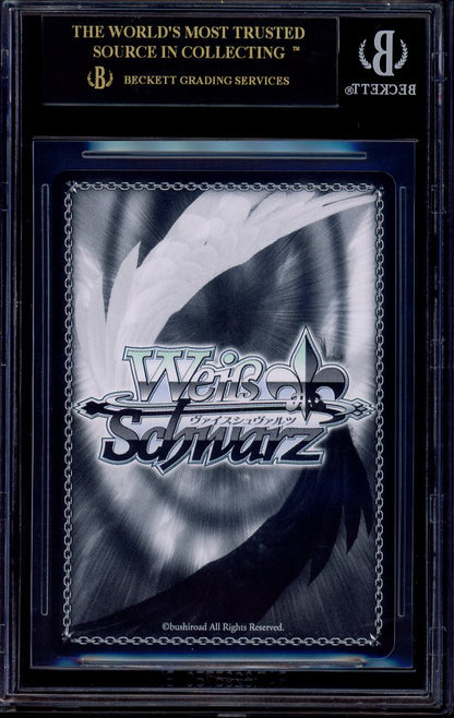 2017 Weiss Schwarz Konosuba Gold Signature Aqua #E073 BGS 10 PRISTINE BLACK LABEL