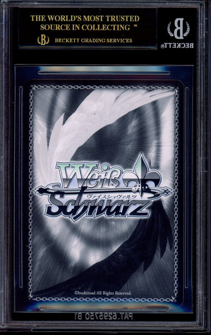 2021 Weiss Schwarz Quintuplets Trial Deck Gold Signature Earnest Girl, Itsuki Nakano #TE88 BGS 10 PRISTINE BLACK LABEL