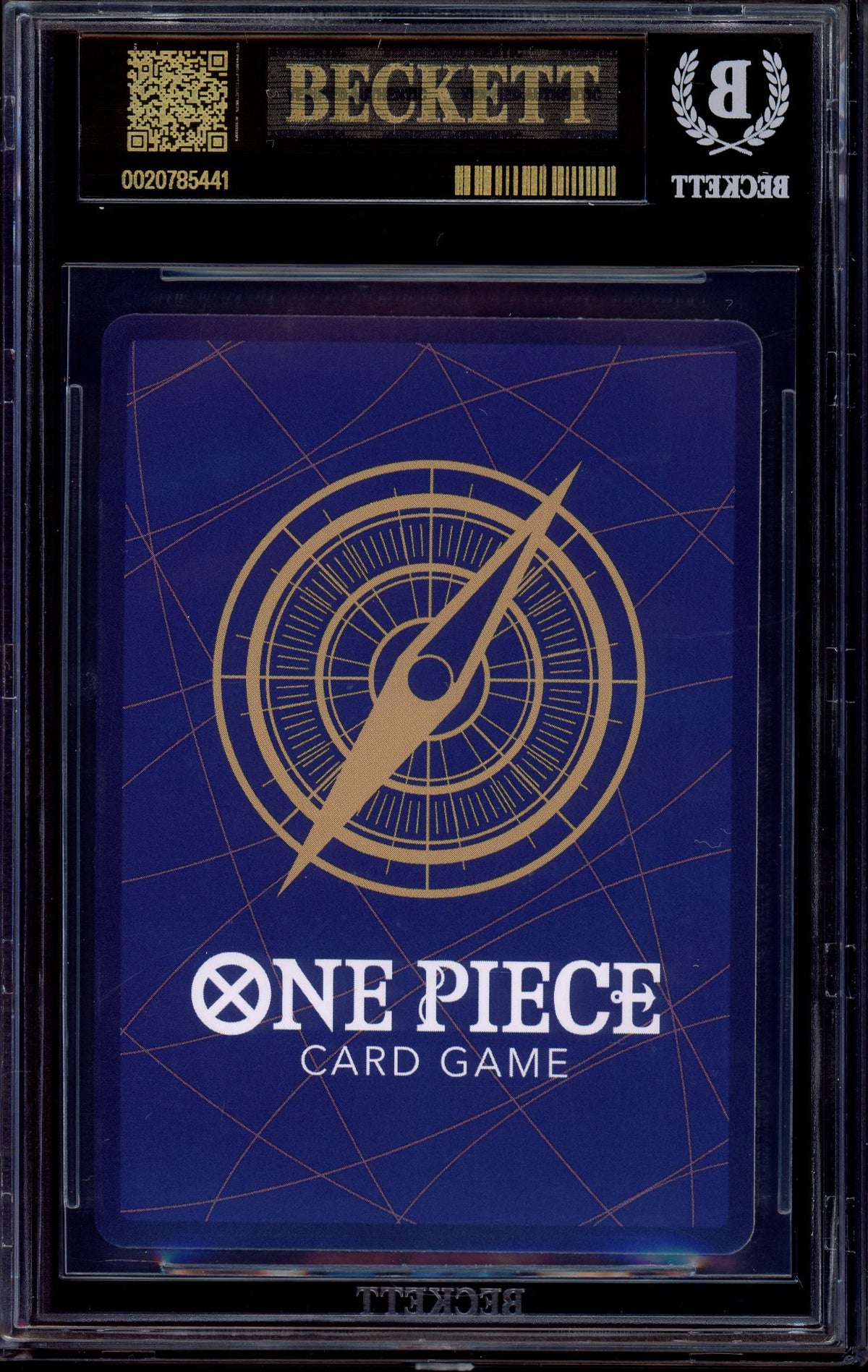 2025 One Piece OP12 Nine Sword Style Dead Man's Game #37 BGS 10 BLACK LABEL