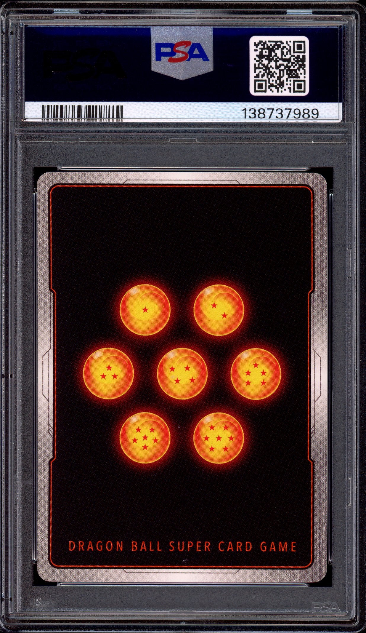 2019 Dragon Ball Super Clash of Fates Tora's Red Armband SPR #TB3-032 PSA 9 MINT