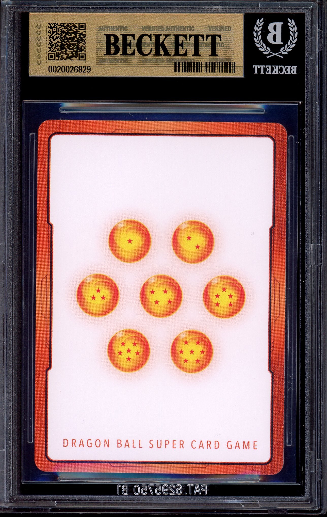 2025 Dragon Ball Super Fusion World Manga Booster 02 Energy Marker #E-73 BGS 10 PRISTINE