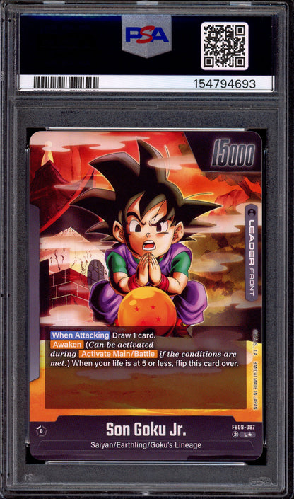 2025 Dragon Ball Super Fusion World Alternate Art Son Goku Jr #FB08-097 PSA 10 GEM MINT