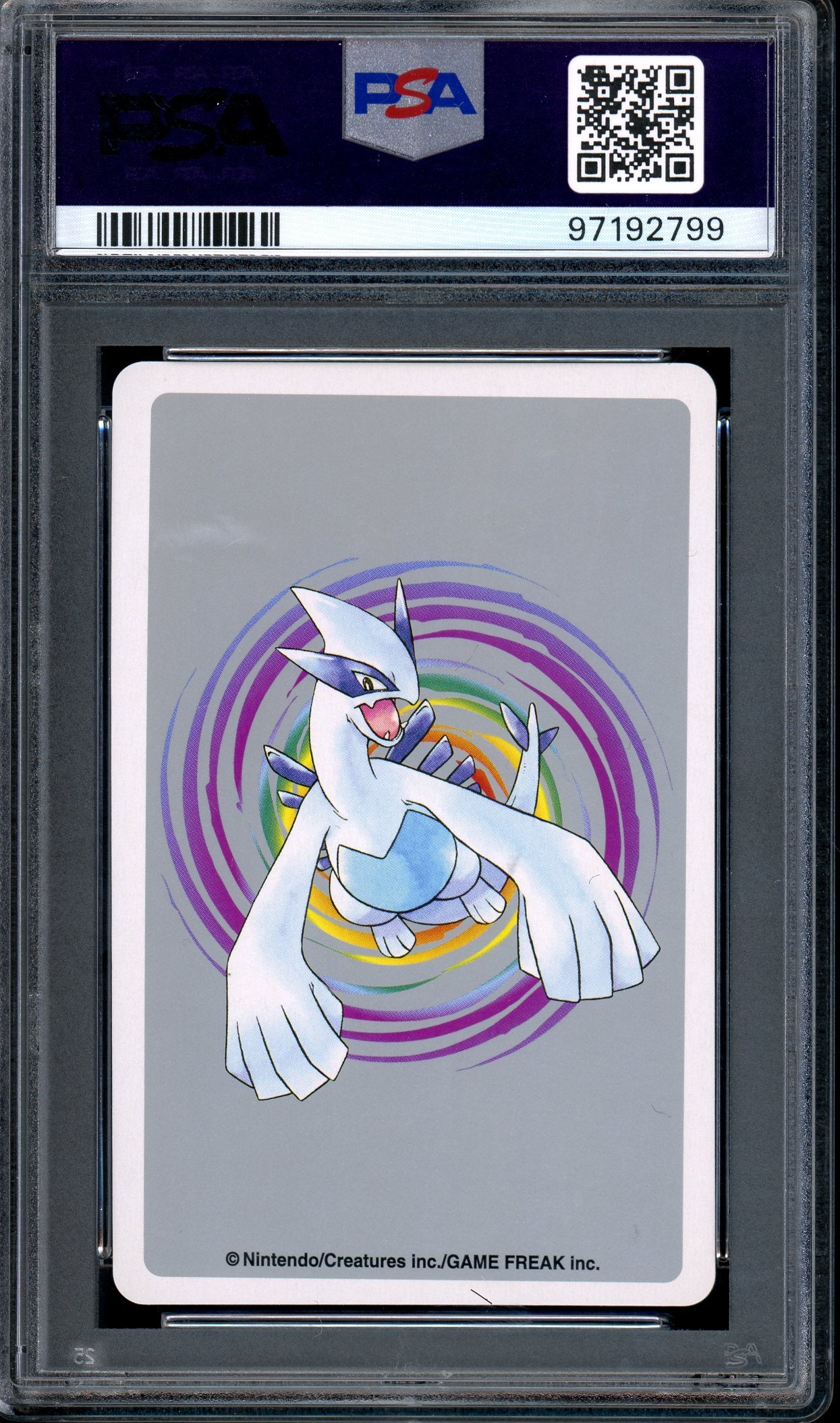 2000 Pokémon Silver Poker Cards 8 Of Spades Aerodactyl #142 PSA 9 MINT