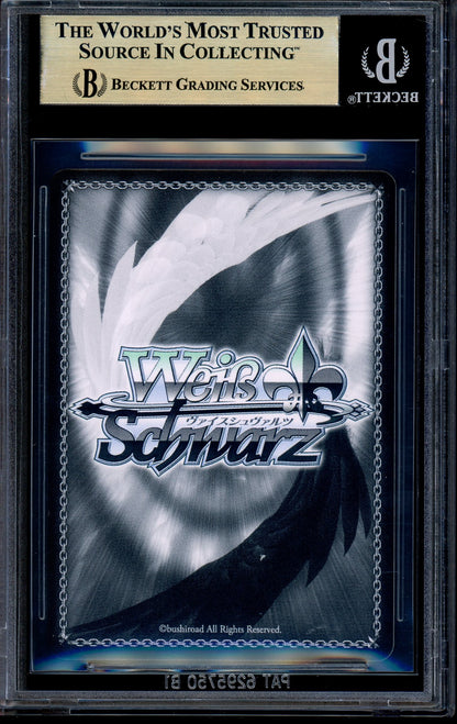 2022 Weiss Schwarz Confession of Love, Miku Nakado SSP BGS 10 PRISTINE
