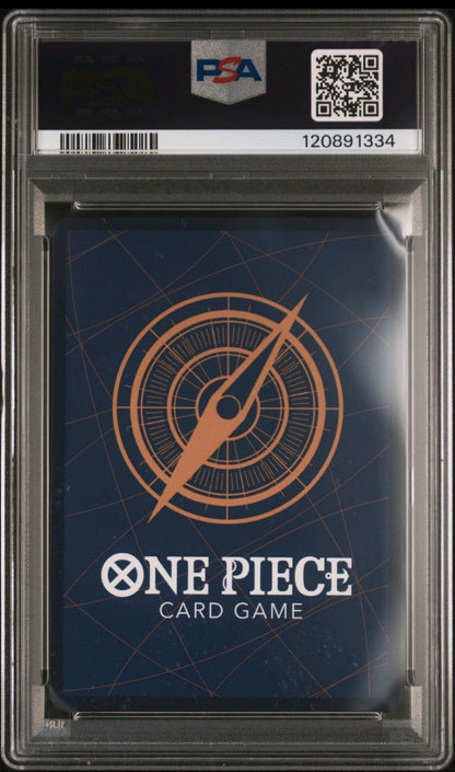 2025 One Piece OP11 3rd Anniversary Gold Monkey D Luffy #119 PSA 10 GEM MINT